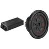 Kicker Marine KPX500.1 Powersports Amp & 8" CompRT DVC 2 Ohm. Subwoofer Audio Upgrade view 1