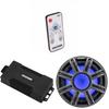 Kicker 48PXA6001 Mono Amp 10 in Marine Subwoofer Bundle view 1