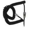 KICHOUSE 1set Pc Telephone Cord Detangler Set Rotatable Connector and Expandable Coil Design for Landline Phones view 1