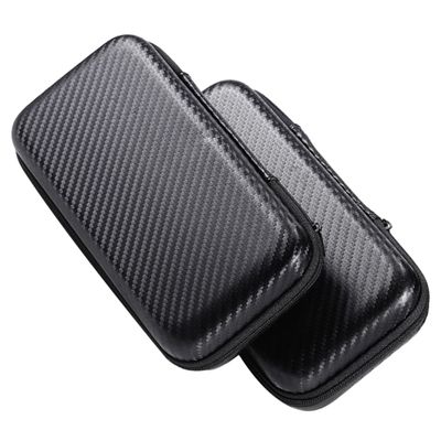 OSALADI 2pcs Eva Electronics Storage Bag Durable Multi-function Organizer Pouch for Data Cables Chargers and Accessories Portable Protective Case for Travel and Daily Use