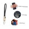 Hemobllo Leather Mobile Phone Charging Cable Multifunction USB Type-c Keychain (Charging Data Transfer) view 3