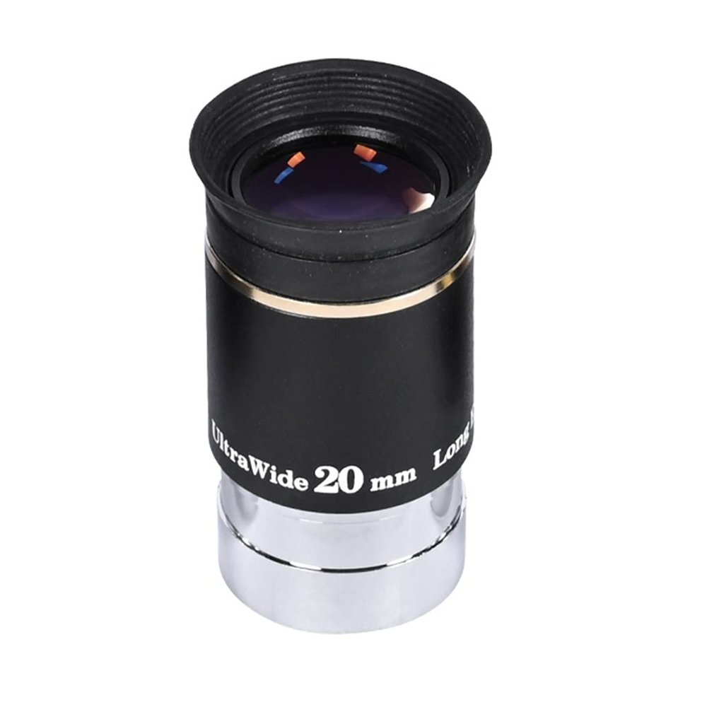 1.25" 66 Degree Ultra Wide Angle 6mm 9mm 15m 20mm for Astronomical Telescope Monocular Eyepiece(20mm)