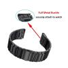 20mm 22mm 26mm Stainless Steel Strap for Garmin Fenix 8 7 Pro 7X 6 6X 5X 8X Plus Quick Fit Metal Watchband Accessories(Black,20mm) view 4