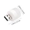 ARTIBETTER 10pcs USB Night Light Mini Portable LED Desk Lamp Eye-Caring USB Light for Dormitory and Travel Adjustable Brightness for Bedrooms and Vehicles view 4