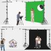 10x20FT Backdrop Support Stand for PhotographyAdjustable Width & Length Backdrop Stand Background Support System Kit for Photo Video Studio Shooting, Party, Outdoor, Wedding view 3