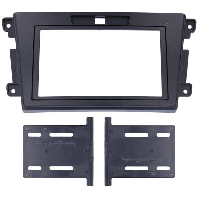 2Din Car Stereo Radio Fascia CD Dashboard Frame Compatible with CX7 2006 2007 2008 2009 2010 2011 2012