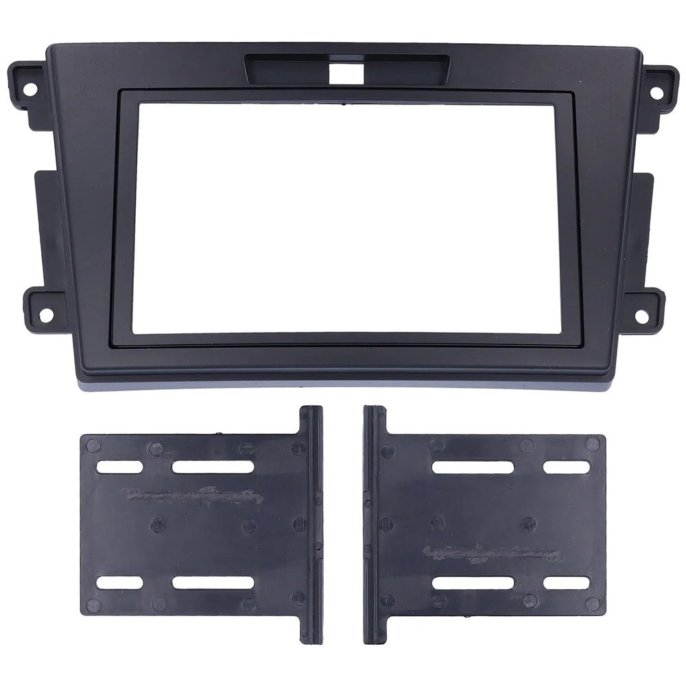 2Din Car Stereo Radio Fascia CD Dashboard Frame Compatible with CX7 2006 2007 2008 2009 2010 2011 2012