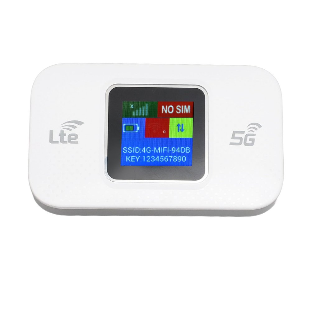 4G LTE Router, Mobile Hotspot Router 300Mbps Portable 4G 3G 150Mbps 4G LTE for Smartphones for Smart TVs for 10 Users