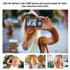 LICAEVEY 4K Digital Camera, 50MP 16x Digital Zoom Compact Video Camera, 800mAh Rechargeable Vlogging Video Camera with Fill Light, 2.4in HD Screen, for Beginners Xmas Gift (No Memory view 3