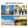 LICAEVEY 4K Digital Camera, 50MP 16x Digital Zoom Compact Video Camera, 800mAh Rechargeable Vlogging Video Camera with Fill Light, 2.4in HD Screen, for Beginners Xmas Gift (No Memory view 4