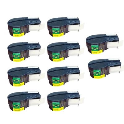 1 to 10 Pack Replacement Nylon Label Cartridge Tape Compatible with M21-1500-427 Suitable M210 M211 Handheld Wire and Marking(10PC New M21-1500-42)