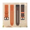 22mm 26mm Quick Fit Strap For Garmin Fenix 8/7/6/5 quick release leather strap for fenix7x/6x/Epix Pro replace leather strap Accessories(Brown,26mm Fenix 8 51mm) view 2