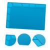 Housoutil Heat-Resistant Soldering Mats Insulation Work Pads for Electronics Repair Silicone Mat Heat Insulation for Workshop view 2