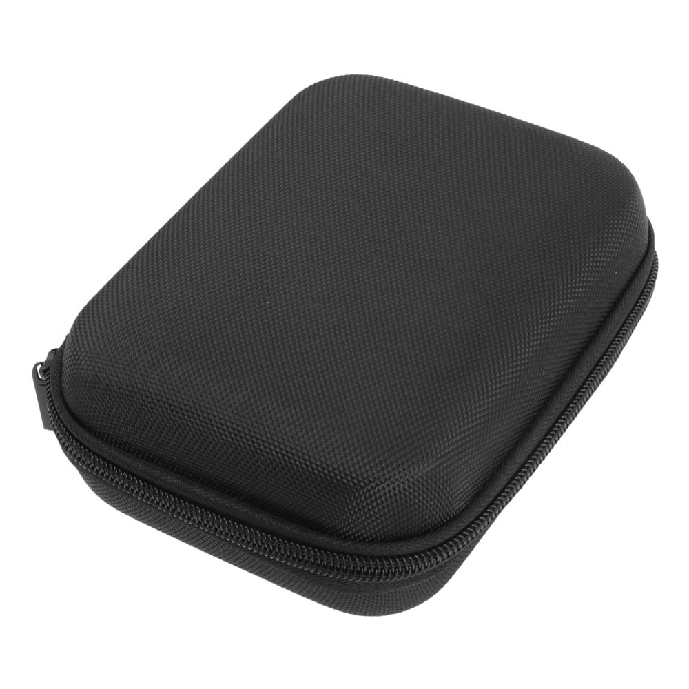 Angoily Portable Power Bank Carry Bag Compact Electronic Accessories Case with Inner Mesh Pockets for Data and Usb Cables Travel Organizer for Laptops and Gadgets