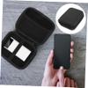 Angoily Portable Power Bank Carry Bag Compact Electronic Accessories Case with Inner Mesh Pockets for Data and Usb Cables Travel Organizer for Laptops and Gadgets view 3