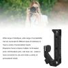 Camera Top Handle with Locating Mount Cold Shoe, Video Stabilizing Rig Handle Grip with 1/4 3/8in Thread Hole, Camera Cage Top Handle for Mirrorless Camera view 3