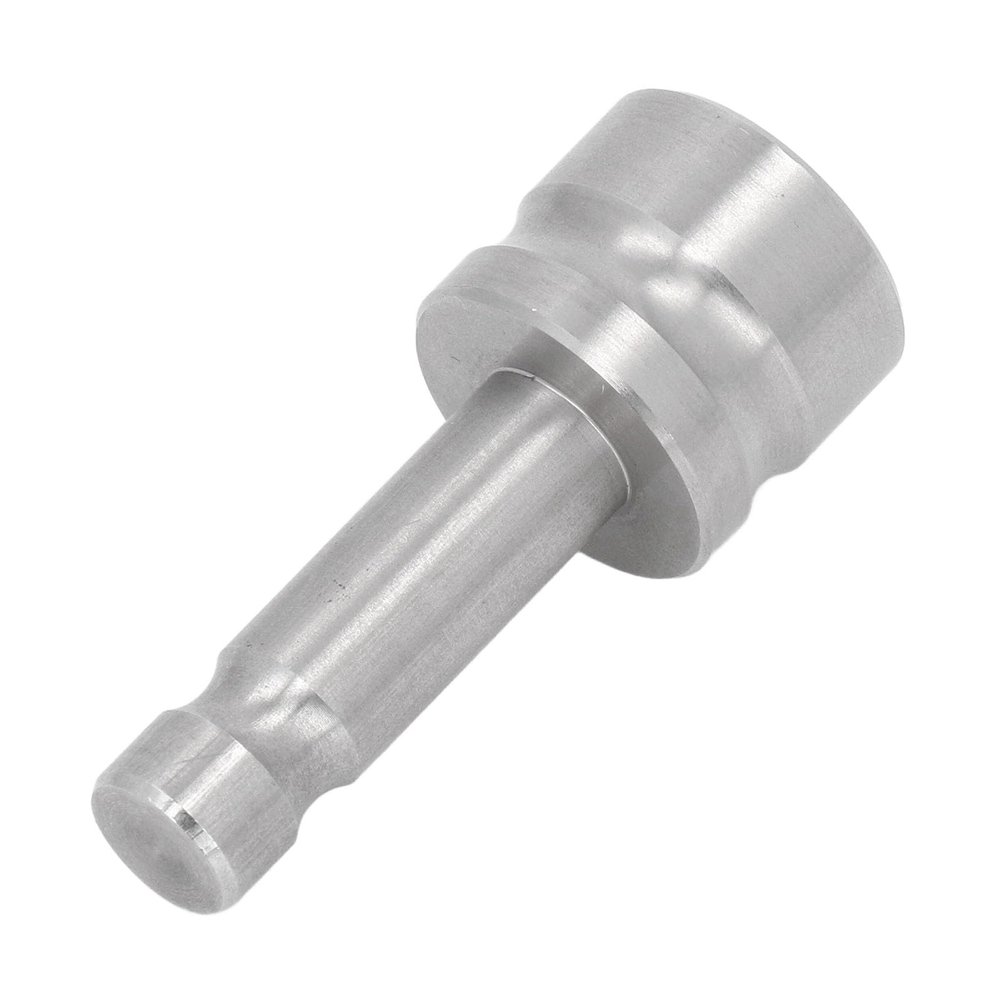 Stainless Steel Prism Pole Adapter Quick Release, Accurate and Stable Connection, User Friendly, Crafted from Stainless Steel, Ideal for Surveying Professionals