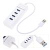 ABS USB 3.0 Hub 4-Port USB Splitter Adapter for PC and Laptop Multi-Device Compatible High-Speed Data Transfer for Computers and Laptops view 3