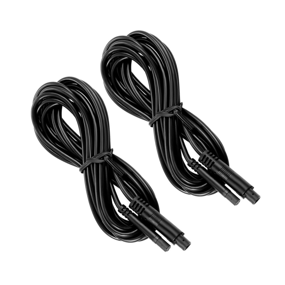Gatuida 2pcs Backup Camera Extension Cables Pin Extension Cord for Dash Cam Rearview Camera Multi-Functional Design for Various Models Stable Wear-Resistant Compatible Multiple Devices