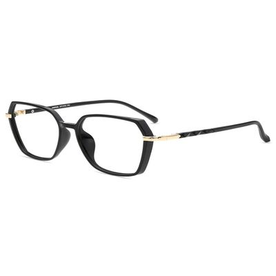 Firmoo Oversized Blue Light Blocking Glasses for Women/Men, Anti UV Ray Computer Gaming Glasses Black