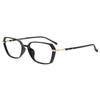 Firmoo Oversized Blue Light Blocking Glasses for Women/Men, Anti UV Ray Computer Gaming Glasses Black view 1