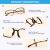 Firmoo Oversized Blue Light Blocking Glasses for Women/Men, Anti UV Ray Computer Gaming Glasses Black view 4