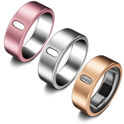 3 Pack Cover Compatible with Oura Ring Gen 4/Oura Ring Gen 3 Horizon/Heritage, Support Charging with Cover on, Anti-Scratch TPU Protector for Men Women (Size 8, Silver+Rosegold+Pink)