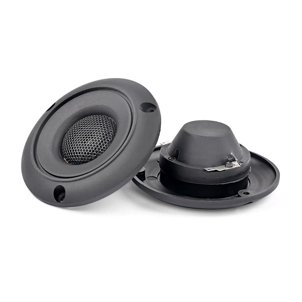 Element Tweeter 2Pcs 2.5Inch Piezo Tweeter 25W Ceramics Piezo Treble Speaker Piezoelectric Audio Speaker Buzzer Treble DIY Home Theater
