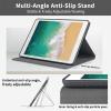 AIRWEE Case for Samsung Galaxy Tab S10 Lite / S10 FE / S9 FE 10.9-Inch, Slim PU Leather Multiple-Angles Stand Full-Body Cover with Auto Wake/Sleep for Galaxy Tab 10.9", Golden Glitter Dragon view 2
