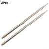 2.5M Whip Antenna 304 Stainless Steel Whip Antenna for Shortwave Radio, DIY Compatible with PAC12 JPC-7,33.8CM Retracted Radio Antennas(2PCS) view 2