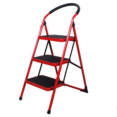 JDYHFKWP Portable Folding Step Stool with Multifunctional Design Compact Home Ladder for Small Spaces Thickened and Sturdy Construction