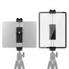 NEEWER Tablet Metal Holder for iPad Tripod Mount Adapter with Cold Shoe, Arca Type Base, NATO Interface, 1/4" Screw for iPad mini Air Pro Surface Pro (7.9" to 12.9"), Universal Tablet Clamp, PA100 view 1