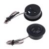 Element Tweeter 2pcs Black 800W YH-120 Car Horn Dome Tweeter Audio Loudspeaker Car Stereo Treble Speaker for Cars view 2