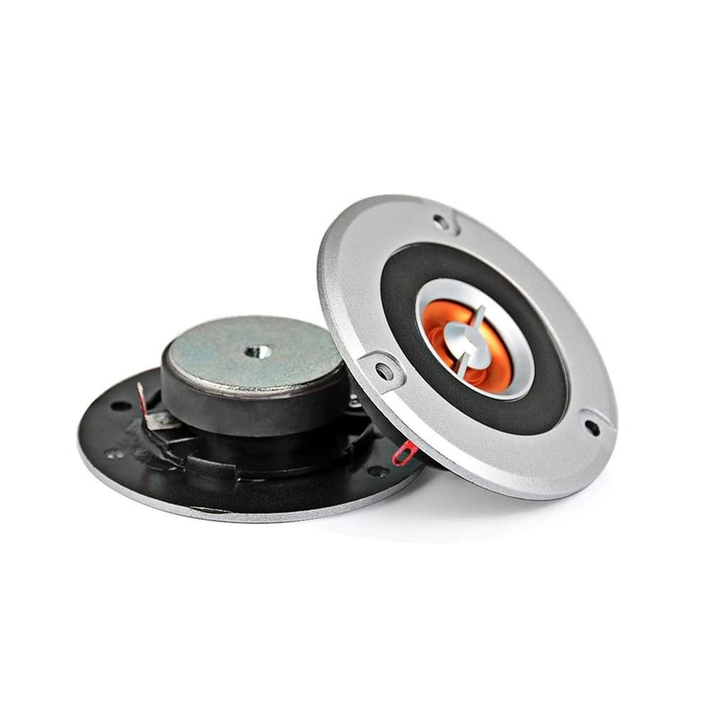 Element Tweeter Home Audio Speakers 2 Pack 3 Inch Audio Tweeter Driver 4 Ohm 20 W Home Theater KTV HiFi Music Mini Speakers