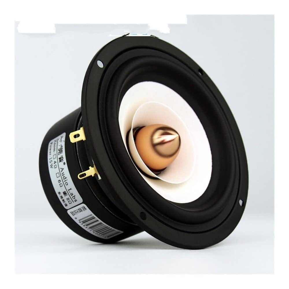 Element Tweeter 2pcs/lot Audio Labs Top End 4 Inch Full Range Monitor Speaker Tweeter Woofer Aluminum Bullet HEA 2 Layer 0 Cone(8OHM)