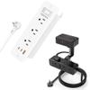 10 Ft Desk Clamp Power Strip (1700 Joules), Recessed Power Strip with 6 Outlets 5 USB Ports (3 USB C) view 1