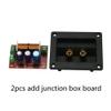 Element Tweeter 400W Debugged Speaker 2 Way Crossover Audio Adjustment Tweeter Bass LoudSpeakers Filter Frequency Divider 2PCS(Add Junction Box) view 2