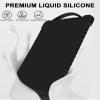 Mydrissu for Starlink Mini Case Cover, Liquid Silicone Protective Sleeve for Starlink Mini Satellite Dish Antenna Portable Full Protector Shell Accessories, Shock Resistant,Lightning-Proof (Black) view 3