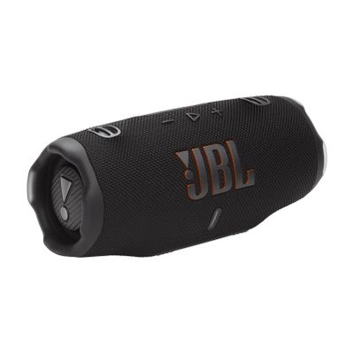 JBL Charge 6 - Portable Waterproof & Drop-Proof Bluetooth Speaker, Bold JBL Pro Sound with AI Sound Boost, 28Hrs of Playtime, Built-in powerbank & Comes with a Sturdy/Removable Carrying Strap (Black)