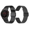 BKUANE 22mm 26mm QuickFit Milanese Metal Strap For Garmin EPIX GEN2 Fenix7 7X Solar/6X 6XPro 5XPlus Forerunner 955 Enduro 2 Watchband(Black,For EPIX GEN 2) view 2
