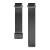 BKUANE 22mm 26mm QuickFit Milanese Metal Strap For Garmin EPIX GEN2 Fenix7 7X Solar/6X 6XPro 5XPlus Forerunner 955 Enduro 2 Watchband(Black,For EPIX GEN 2) view 3