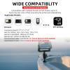 HITORHIKE Universal Fish Finder Mount for Kayak-with Transducer Arm Options,Ball Base,Dual Plates, Fits 9" Electronics,Compatible with Garmin/Lowrance/Humminbird(Basic Mount Set) view 3
