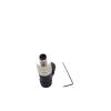 ZBLZGP M8 3 Pin Waterproof Male Connector Quick Installation Cable Gland Screw Lock IP67 Protection Male Elbow Screw Crimp M8 Connector 1Pack view 3
