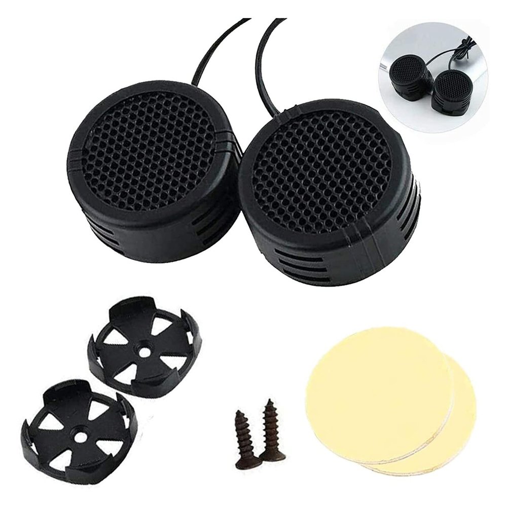 Crossover Audio Divider 2pcs 500w Car Power Built-in Sturdy and Durable Crossovers Auto Loud Speakers Dome Tweeter Compact Size