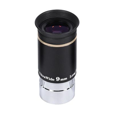1.25" 66 Degree Ultra Wide Angle 6mm 9mm 15m 20mm for Astronomical Telescope Monocular Eyepiece(9mm)