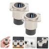 Cabilock USB Panel Mount Coupler Flush Mount USB for Desktop and Laptop D-Type Adapter and Material view 3