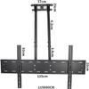 Ceiling TV Mount, Height Adjustable Tilt Double TV Pole Bracket, Fits Most 60-100inch LCD LED Plasma Flat Panel Screen Display TV Mount (3m) view 2