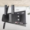 Ceiling TV Mount, Height Adjustable Tilt Double TV Pole Bracket, Fits Most 60-100inch LCD LED Plasma Flat Panel Screen Display TV Mount (3m) view 3