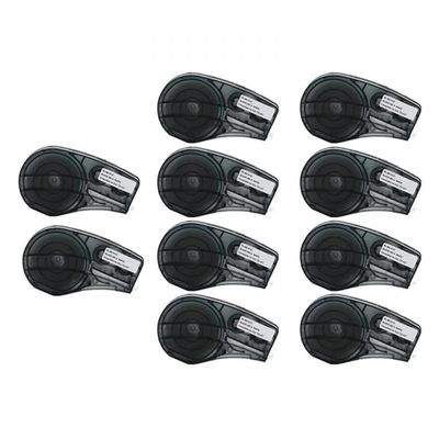 10 Pack M21-1000-427 Label Tape Compatible with BMP21PLUS BMP21 BMP21LAB Handheld Label Printers Compatible