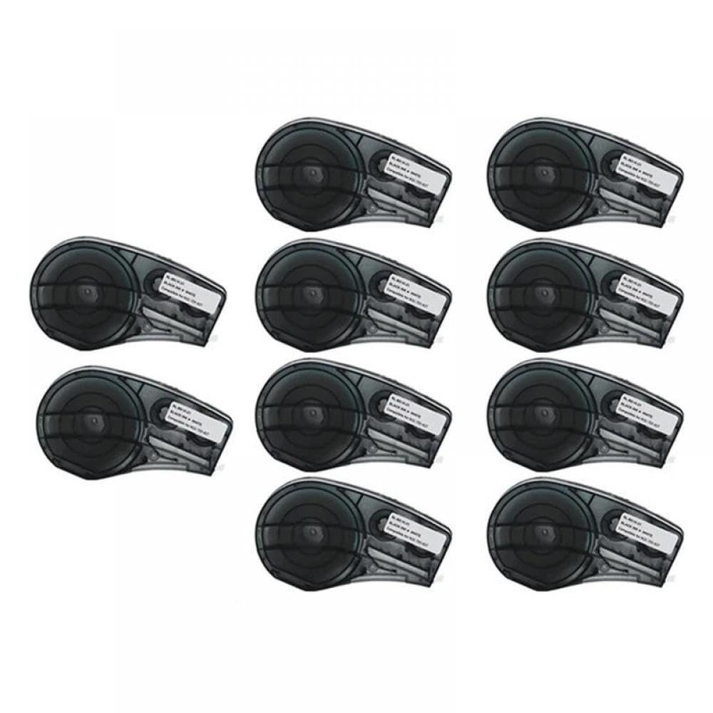 10 Pack M21-1000-427 Label Tape Compatible with BMP21PLUS BMP21 BMP21LAB Handheld Label Printers Compatible